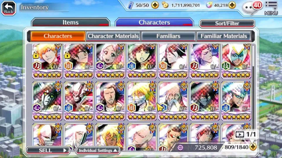 Bleach: Brave Souls Accounts Others [GLOBAL]|40K Orb|2 New Renewed Ichigo 8