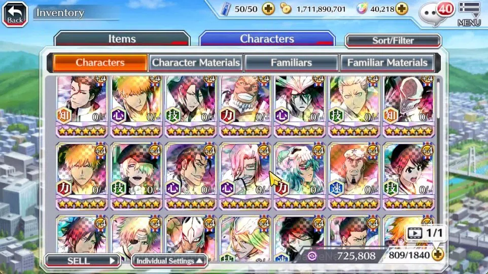 Bleach: Brave Souls Accounts Others [GLOBAL]|40K Orb|2 New Renewed Ichigo 9