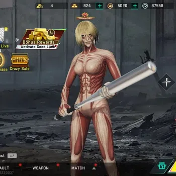 Blood Strike Accounts Collab Skin ASIA|Ultra Melee The Iron+[QBZ25,PKM,AUG,etc]|Collab AOT [KATYA]|Limited Net Legends
