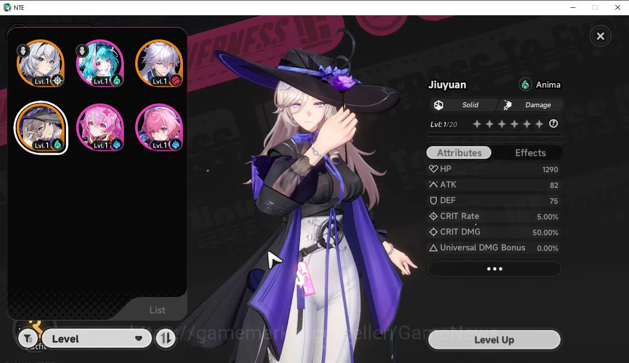 Neverness to Everness Accounts GLOBAL EU|HL 3|2 SSR [Baicang,Jiuyuan] | 3 SR [Min image 2