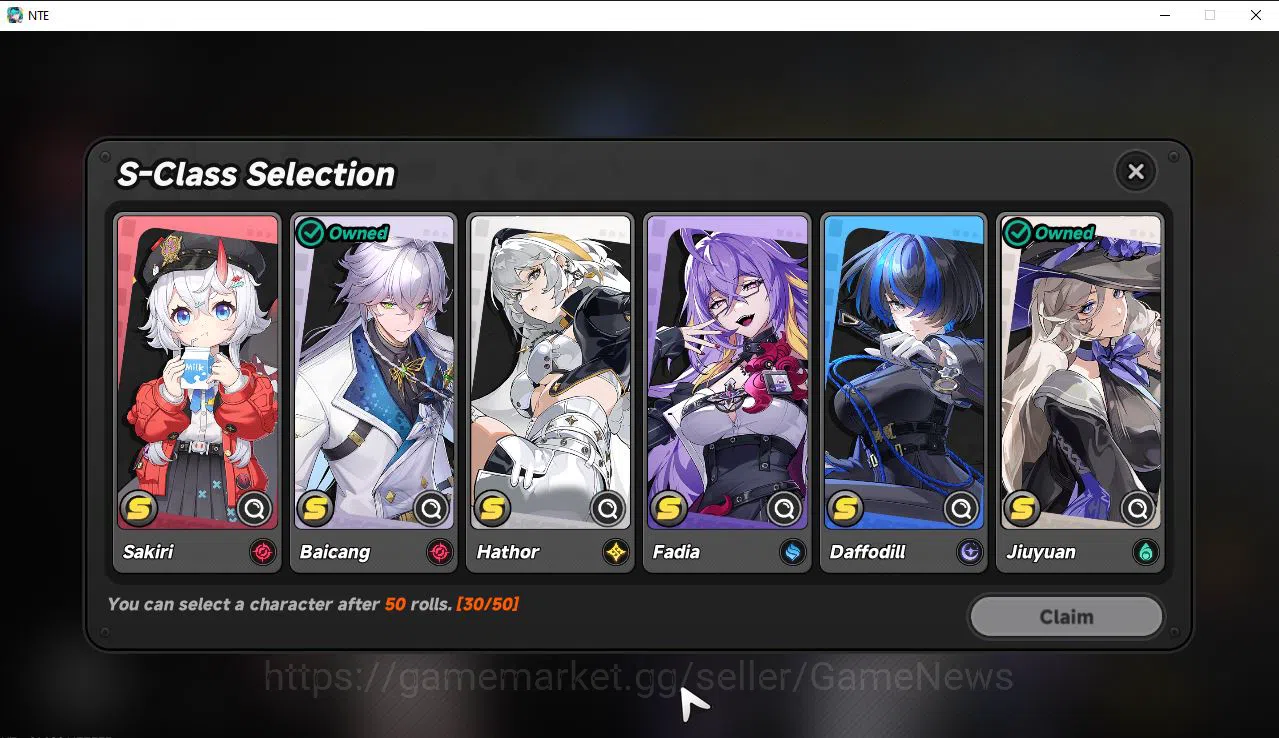 Neverness to Everness Accounts GLOBAL EU|HL 3|2 SSR [Baicang,Jiuyuan] | 3 SR [Min image 7