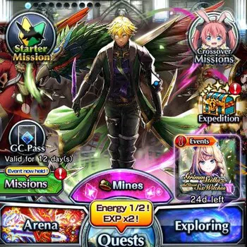 Grand Summoners Starter Global|Rank 38|Fresh Starter| 2 Ascend | Shizu, Di image 1