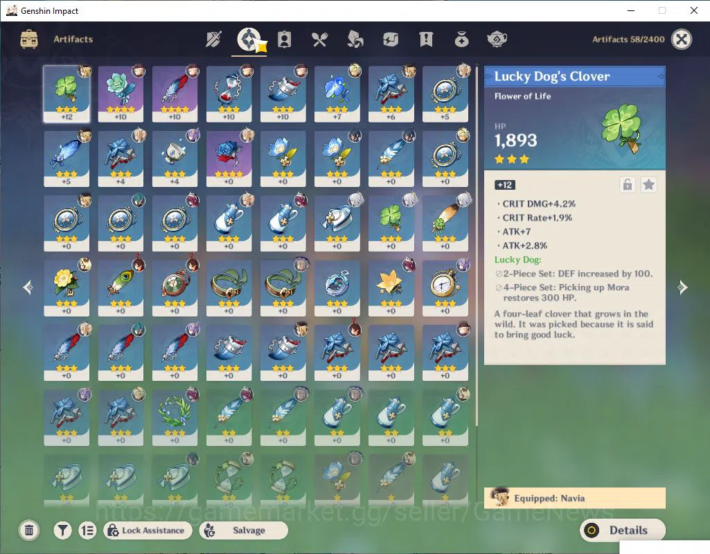 Genshin Impact Accounts Mid Game ASIA|AR 25|3 Limited +28(*4Character)|Zibai,Navia,Lyney|MC Male|Low Explore Map|Take 5