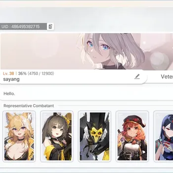 Chaos Zero Nightmare Accounts Global|Lv.38|5 SSR [Fei,Rita,Sereniel,Veronica,Magna]|2 Partner: Euni,Scarlet|Check SS CZN125B