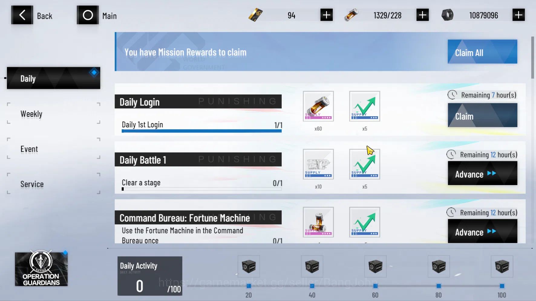 Punishing: Gray Raven Accounts ASIA PACIFIC | Level 78 Mid Game | Lucia CW Stride image 15