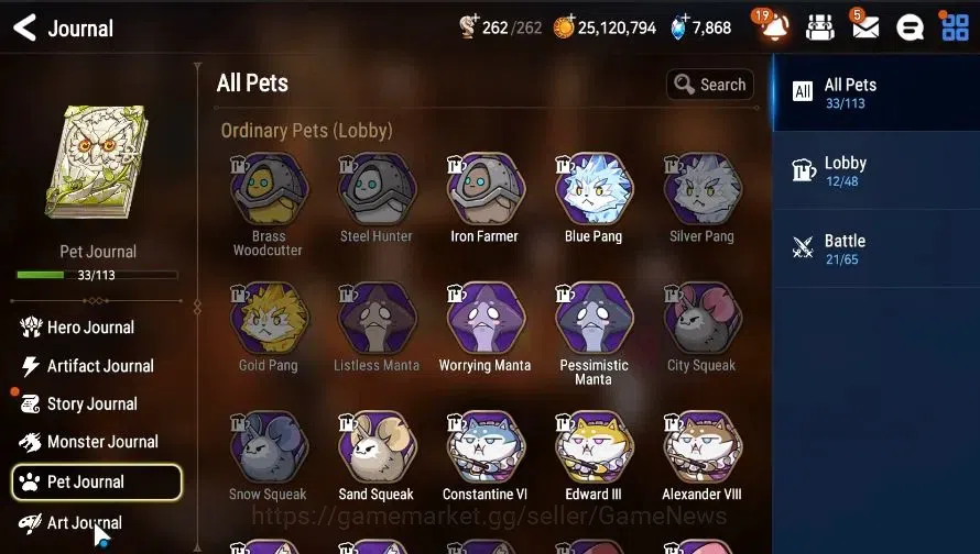 Epic Seven Accounts GLOBAL|UnVerif|5 ML(LW Peira,US Choux,CPavel,RRoan image 10