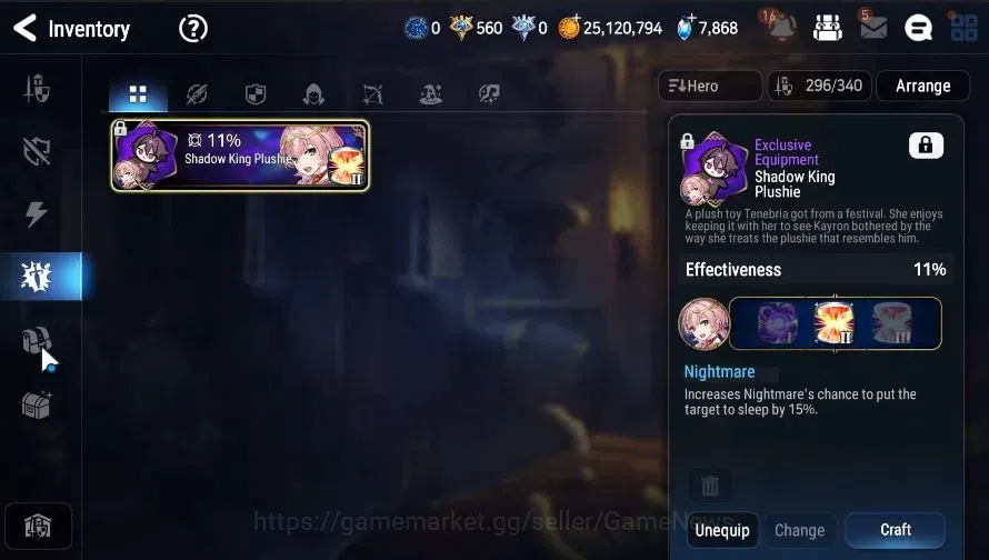 Epic Seven Accounts GLOBAL|UnVerif|5 ML(LW Peira,US Choux,CPavel,RRoan image 19