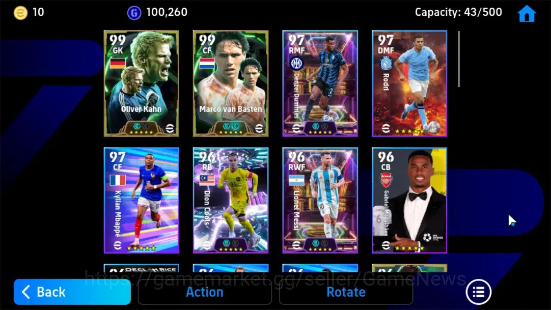 eFootball Accounts Android|Epic Oliver Kahn,Marco Van Basten,Highligh image 4