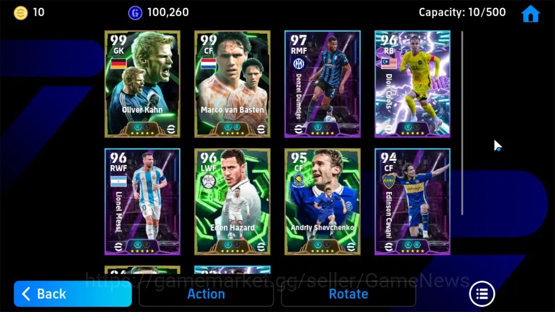 eFootball Accounts Android|Epic Oliver Kahn,Marco Van Basten,Highligh image 6