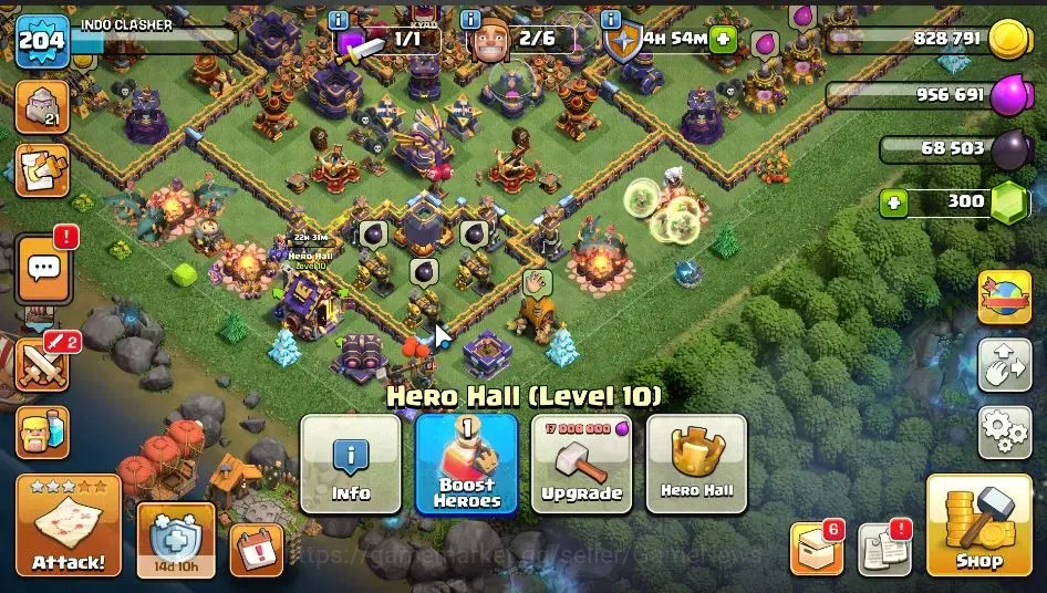 Clash of Clans Accounts Lv 204|TH 16|LV 204|Limited Skin|HH 10|BK 75,AQ 86 image 7