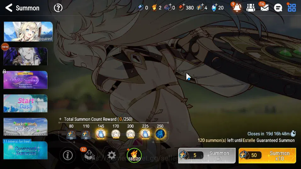 Epic Seven Accounts Mid-Tier Global Unverif|New Era Mor lv6|2 ML(Salome,Req Roana)+Tenebria,etc|PoH ON|2,3K 10