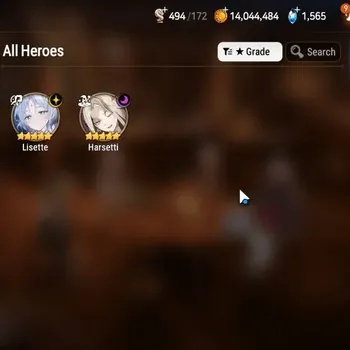 Epic Seven Accounts Starter Global Unverif|Best Starter|2 ML(Lisette,Harsetti)|PoH+Bless ON|SS 1.5K|MoR 140|Side Story