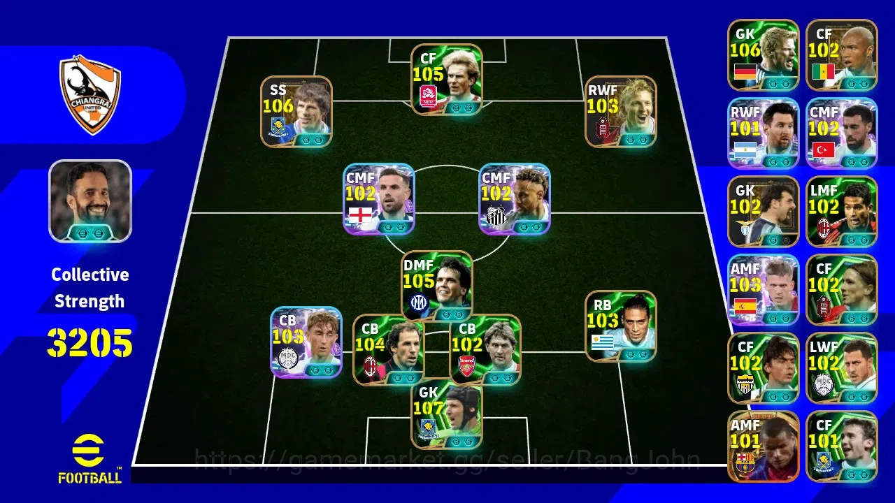 eFootball Accounts ANDROID|PW 3205|Rummenigge epic,zola epic,cech epi image 7