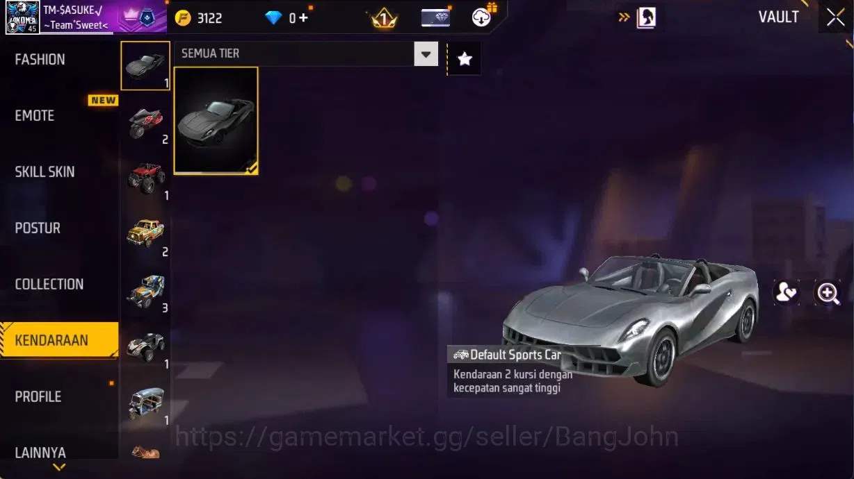 Free Fire Accounts Indonesia | M1887 Sterling Conqueror Evo Lv.2, Vau image 13