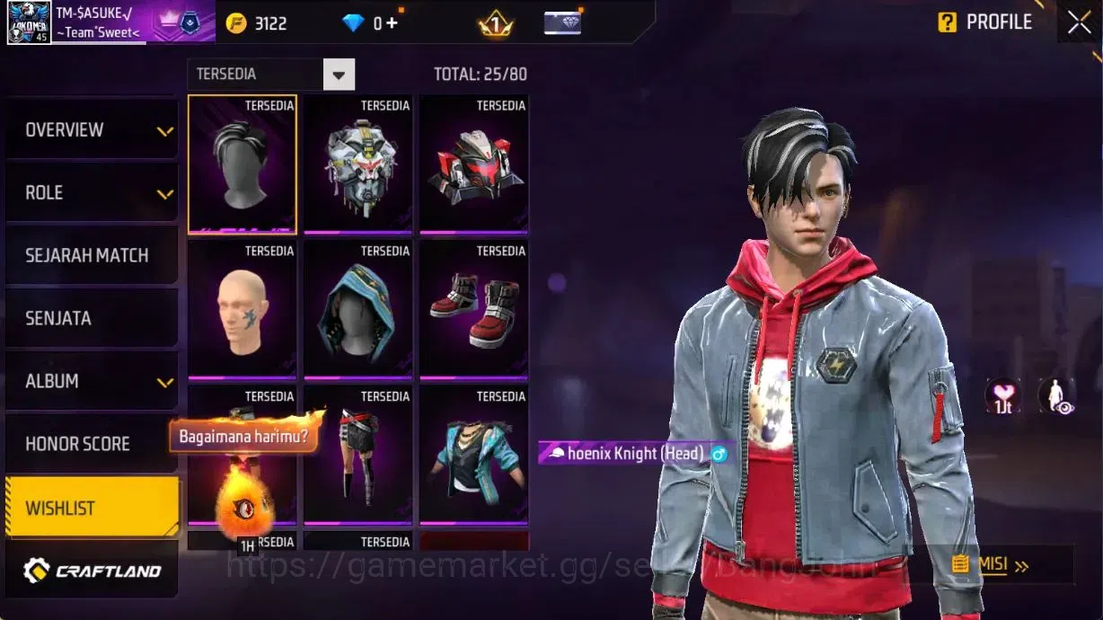 Free Fire Accounts Indonesia | M1887 Sterling Conqueror Evo Lv.2, Vau image 17