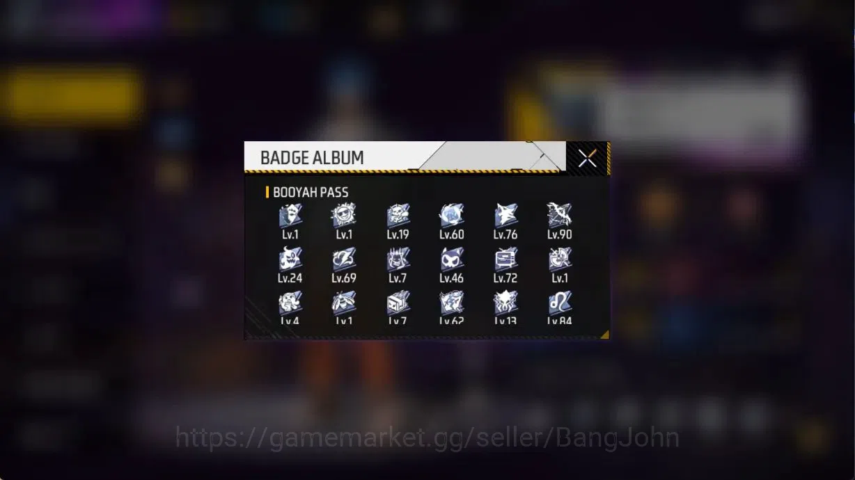 Free Fire Accounts Indonesia | M1887 Sterling Conqueror Evo Lv.2, Vau image 18