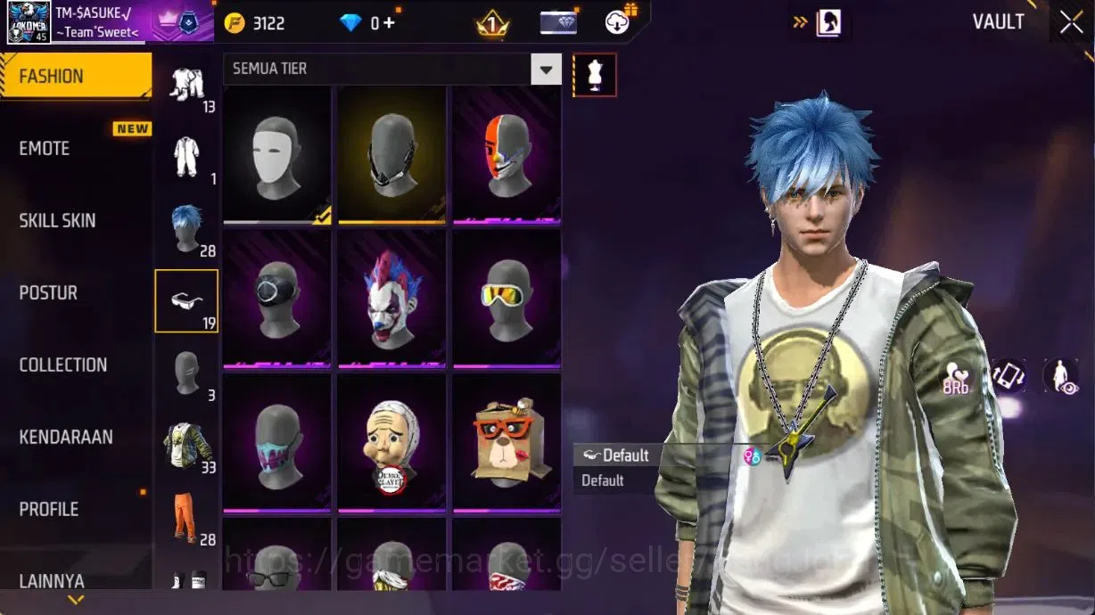 Free Fire Accounts Indonesia | M1887 Sterling Conqueror Evo Lv.2, Vau image 6