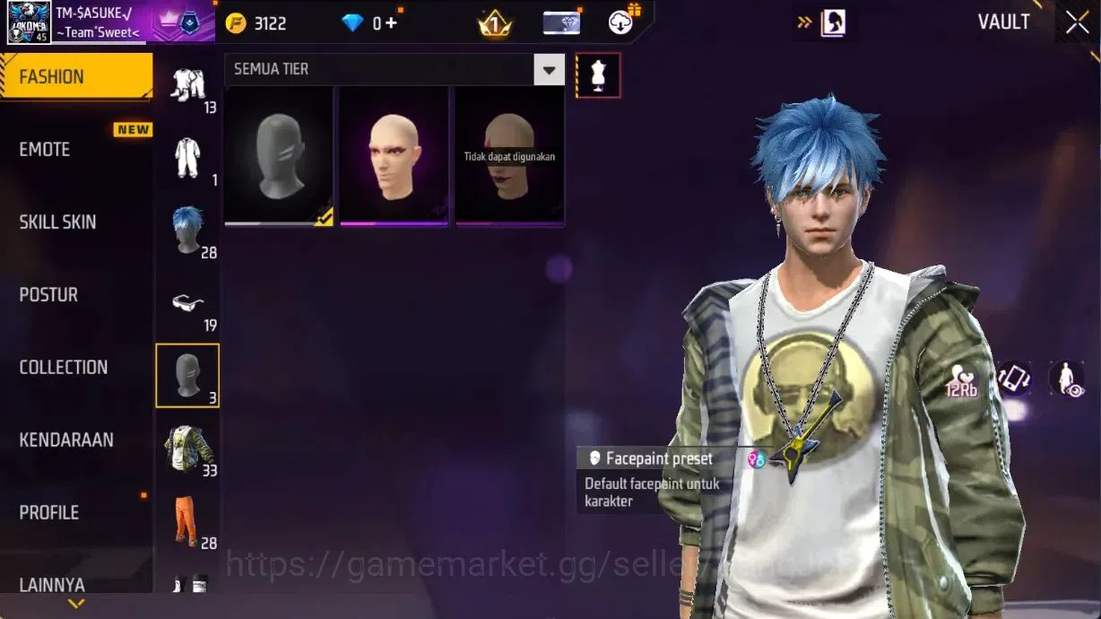 Free Fire Accounts Indonesia | M1887 Sterling Conqueror Evo Lv.2, Vau image 7
