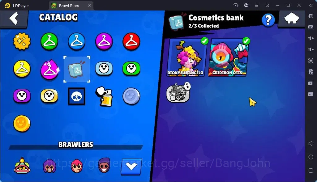 Brawl Stars Accounts Global |Trophy 1556 | Brawler 25| Skins 1 Legendary, 1 Mythic,3 Epic|Bling 7661|Protect Off|Check SS 10
