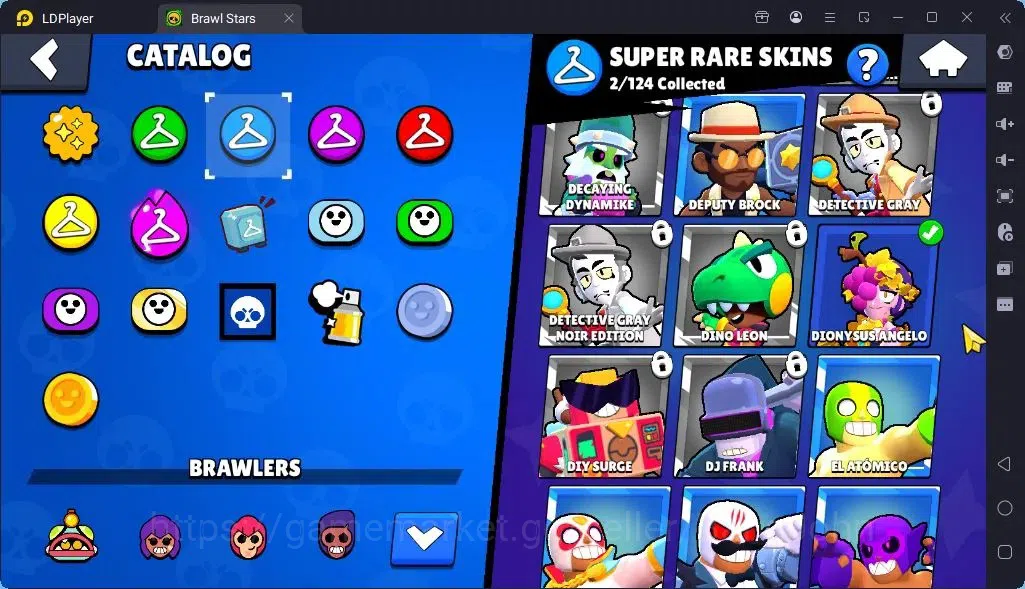 Brawl Stars Accounts Global |Trophy 1556 | Brawler 25| Skins 1 Legendary, 1 Mythic,3 Epic|Bling 7661|Protect Off|Check SS 4