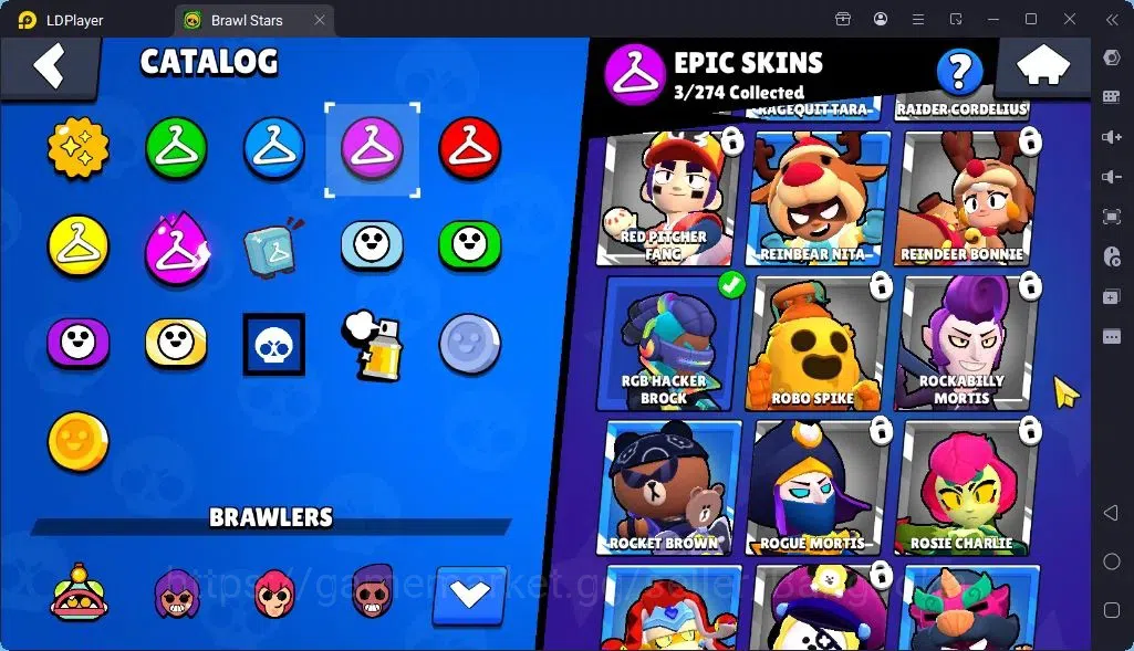 Brawl Stars Accounts Global |Trophy 1556 | Brawler 25| Skins 1 Legendary, 1 Mythic,3 Epic|Bling 7661|Protect Off|Check SS 7
