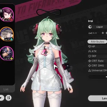 Neverness to Everness Accounts America|HL 3|5 SSR 2 Limited (Iroi,Hotori)+Daffodil,JiuYuan|2 Selector ON|Chuppa