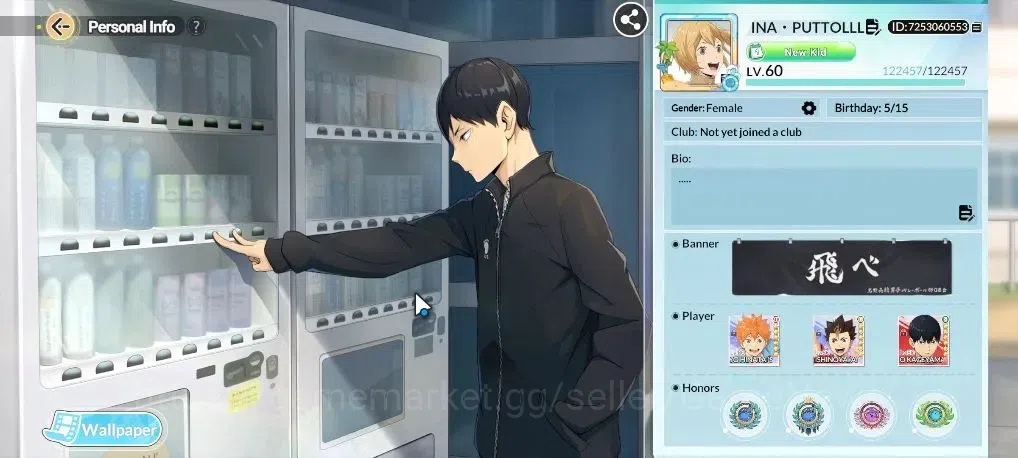 HAIKYU!! FLY HIGH Accounts SEA Lvl 60|17K DM|4 SP [HinataR2,TetsuroR2,Nishinoya,Tsukishima]+Memo 4 UR 9