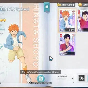 HAIKYU!! FLY HIGH Accounts SEA Lvl 60|17K DM|4 SP [HinataR2,TetsuroR2,Nishino image 1
