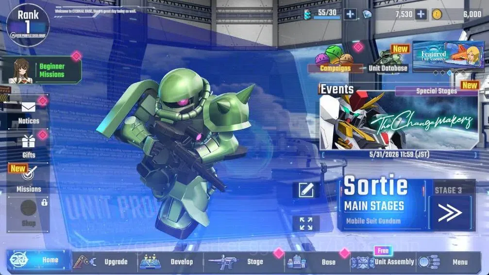 SD Gundam G Generation ETERNAL Accounts Global| Rank 1 | FreshStory | 7,5k Diamond|7 URGundam Wing Gundam,Master Gundam|7 12