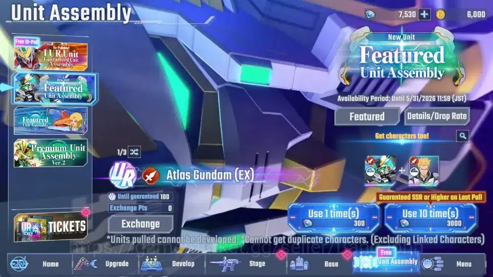 SD Gundam G Generation ETERNAL Accounts Global| Rank 1 | FreshStory | 7,5k Diamond|7 URGundam Wing Gundam,Master Gundam|7 6