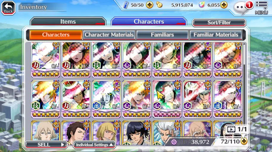 Bleach: Brave Souls Accounts [GLOBAL]6K Orbs+Fresh All Story|Toshiro Fierce,Sen image 6