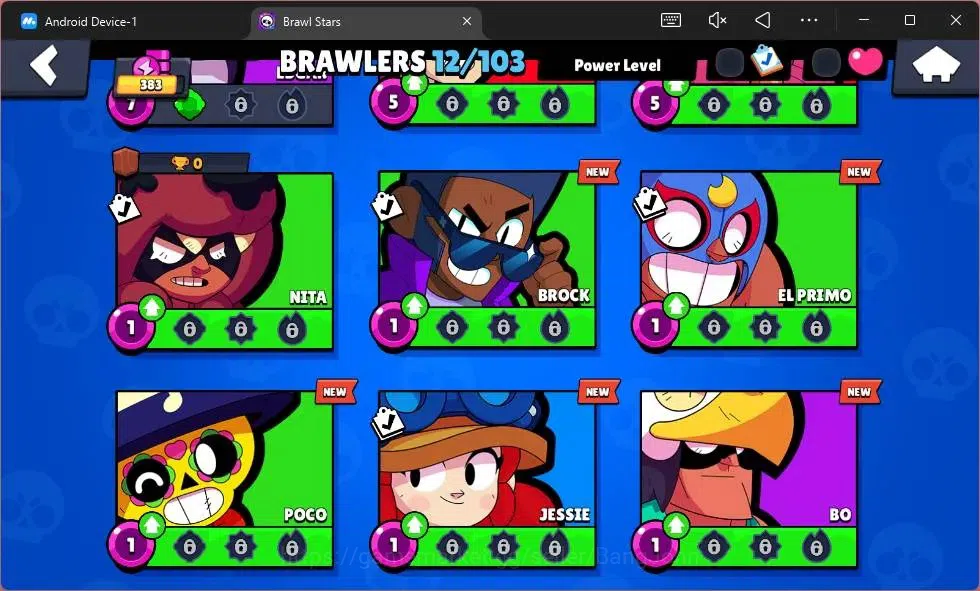 Brawl Stars Accounts Global | 383 Thropy|12 Brawler|1 Max Lv Hypercharg image 6
