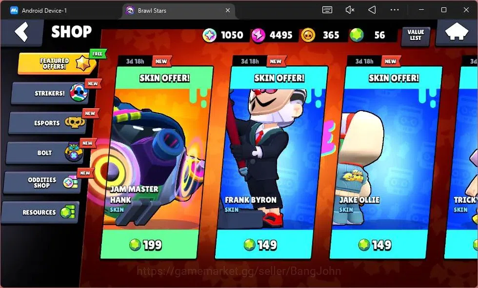 Brawl Stars Accounts Global | 383 Thropy|12 Brawler|1 Max Lv Hypercharg image 7