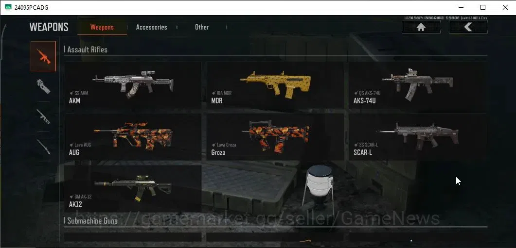 Arena Breakout Accounts MOBILE Lv30|SV 12,2M|CV 11,9M|GM AK-12,SS SCAR-L,A image 5