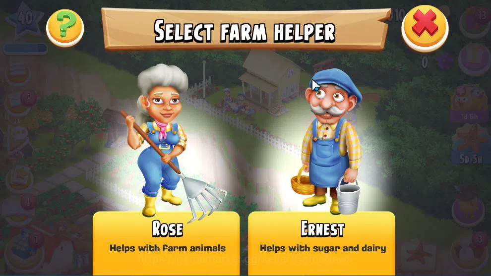 Hay Day Accounts Level 41 | Barn Storage 1400 + Silo Storage 600 | 522k Coins, 40 Dm |CN ON|Log Supercell ID|Take 14
