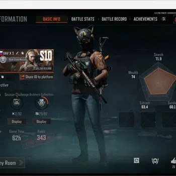 Arena Breakout High-End Mobile|LVL 30|SV 32,7M|CV 4,4 M|heavy D3|more deta image 1