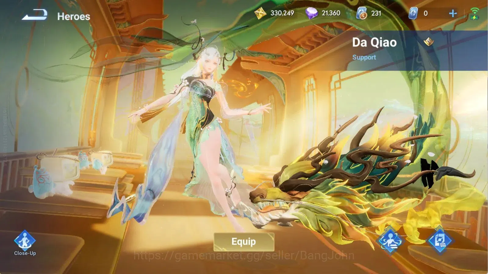 Honor of Kings Accounts Global | 112H 129S | LEGEND Musashi, LIMITED Da Qi image 11