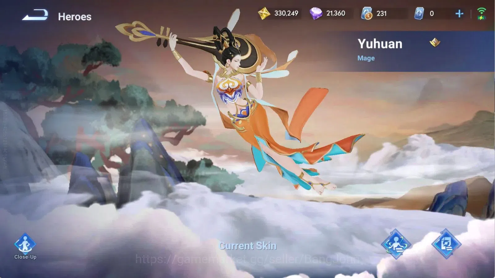 Honor of Kings Accounts Global | 112H 129S | LEGEND Musashi, LIMITED Da Qi image 15