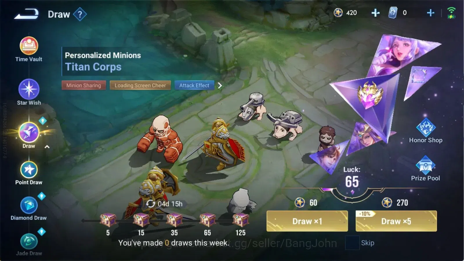 Honor of Kings Accounts Global | 112H 129S | LEGEND Musashi, LIMITED Da Qi image 18