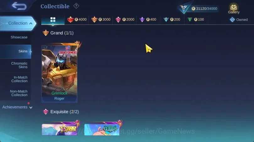 Mobile Legends: Bang Bang Accounts Hero 79|Skin 155|Tranformer Roger,Kagura[Annual St image 6