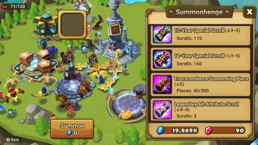Summoners War: Sky Arena Accounts Starter GLOBAL | NB 5 TESHAR,Starter Gacha 115 12Y+160 11Y Scrool, 3 Legendary All 3