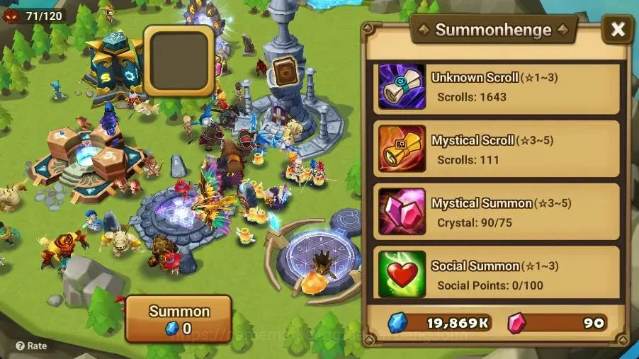 Summoners War: Sky Arena Accounts Starter GLOBAL | NB 5 TESHAR,Starter Gacha 115 12Y+160 11Y Scrool, 3 Legendary All 5