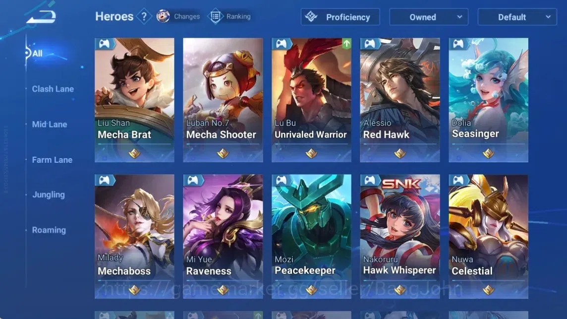 Honor of Kings Accounts Rare Skin Global|47H 42S|Legend Angela [Scorchette]|Epic [Sima Yi,Arthur,Mulan,Kongming]|Many Rare 14