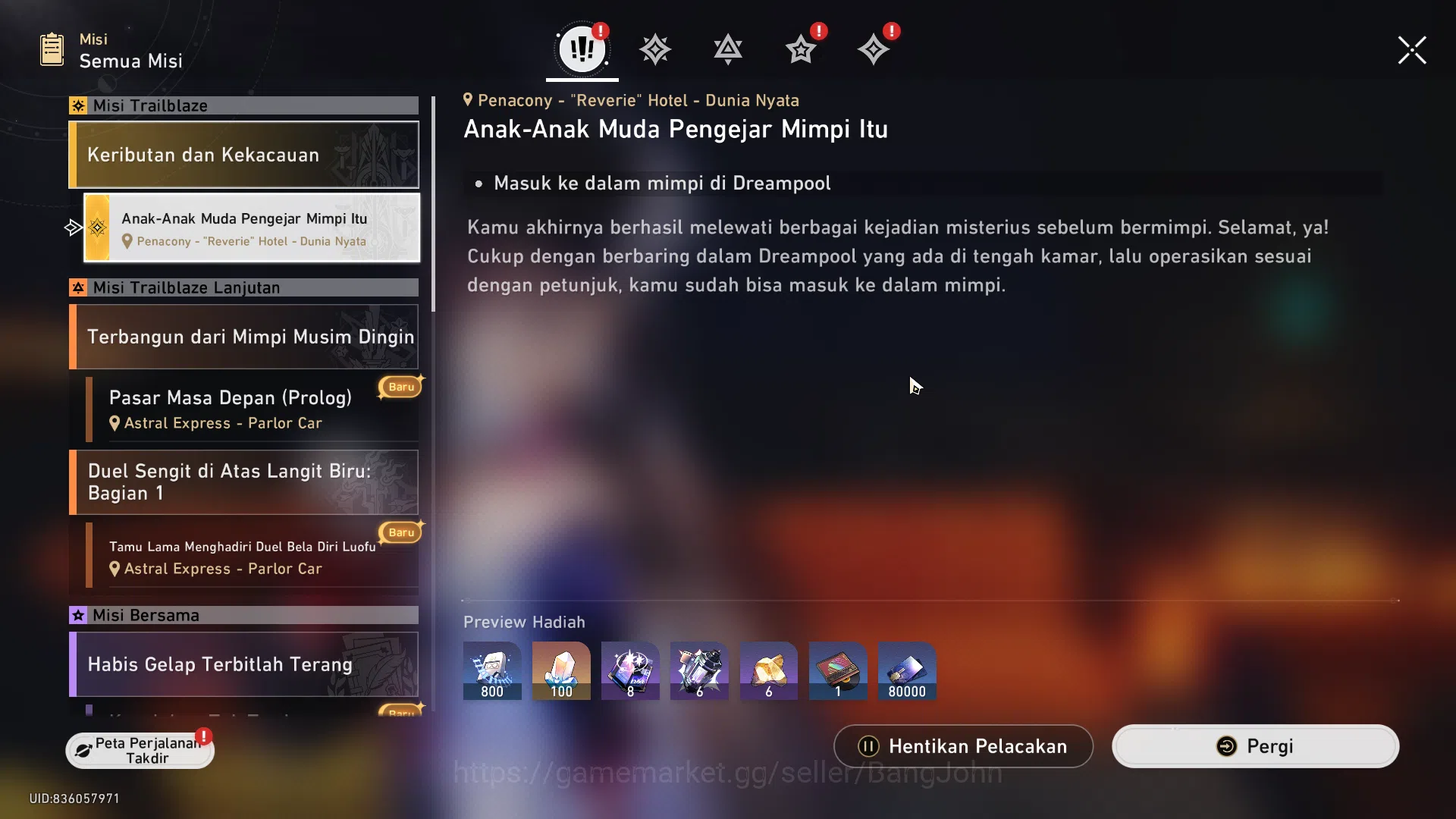 Honkai Star Rail Accounts ASIA | TL 46, kafka, dan heng, ruan mei, hysilens, image 11