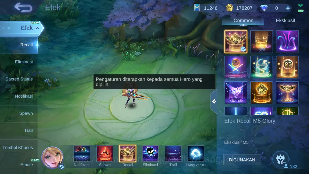 Mobile Legends: Bang Bang Accounts Hero 132 Skin 217 | CC Natalia | Lightborn Tigreal image 13