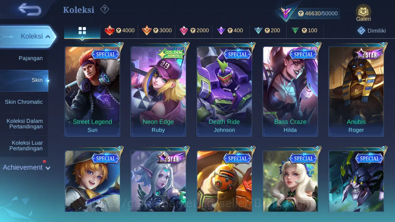 Mobile Legends: Bang Bang Accounts Hero 132 Skin 217 | CC Natalia | Lightborn Tigreal image 8