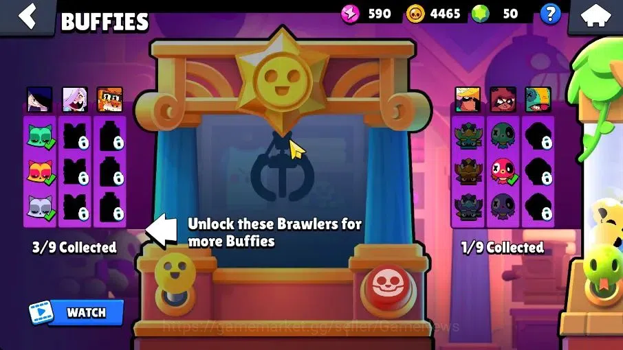Brawl Stars Accounts 1066 Trophy|8K Bling 4K Coins|14 Brawlers 1 Max Lvl [Full Buffies Edgar]|4 Skins|2 Super Rare|CN 10