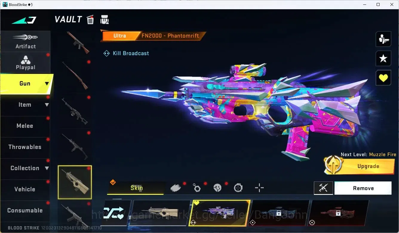Blood Strike Accounts ASIA |COLLAB,AK47,M700,KAR98K,QBZ95,|LIMITED,AR97| image 14