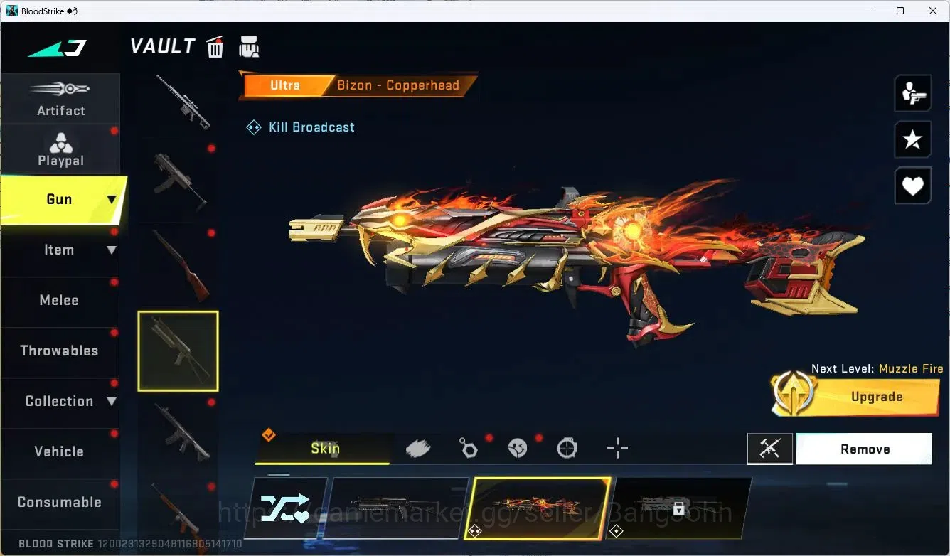Blood Strike Accounts ASIA |COLLAB,AK47,M700,KAR98K,QBZ95,|LIMITED,AR97| image 16