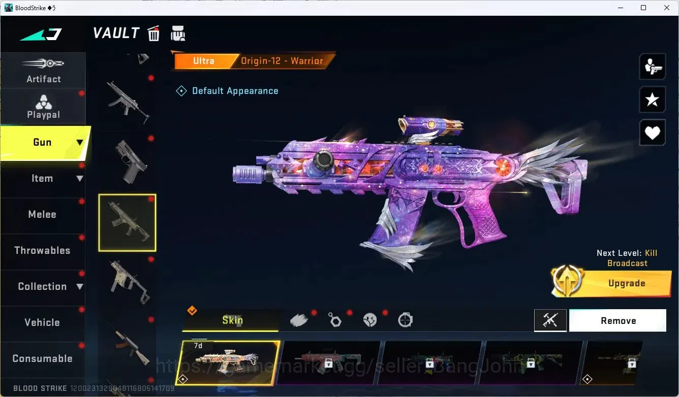 Blood Strike Accounts ASIA |COLLAB,AK47,M700,KAR98K,QBZ95,|LIMITED,AR97| image 6